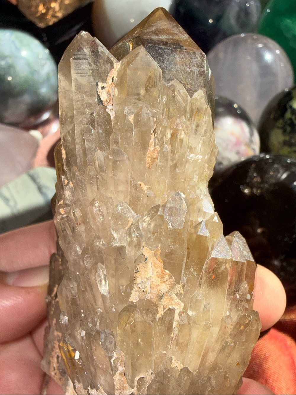Kundalini Citrine Cluster - Picture 4 of 4